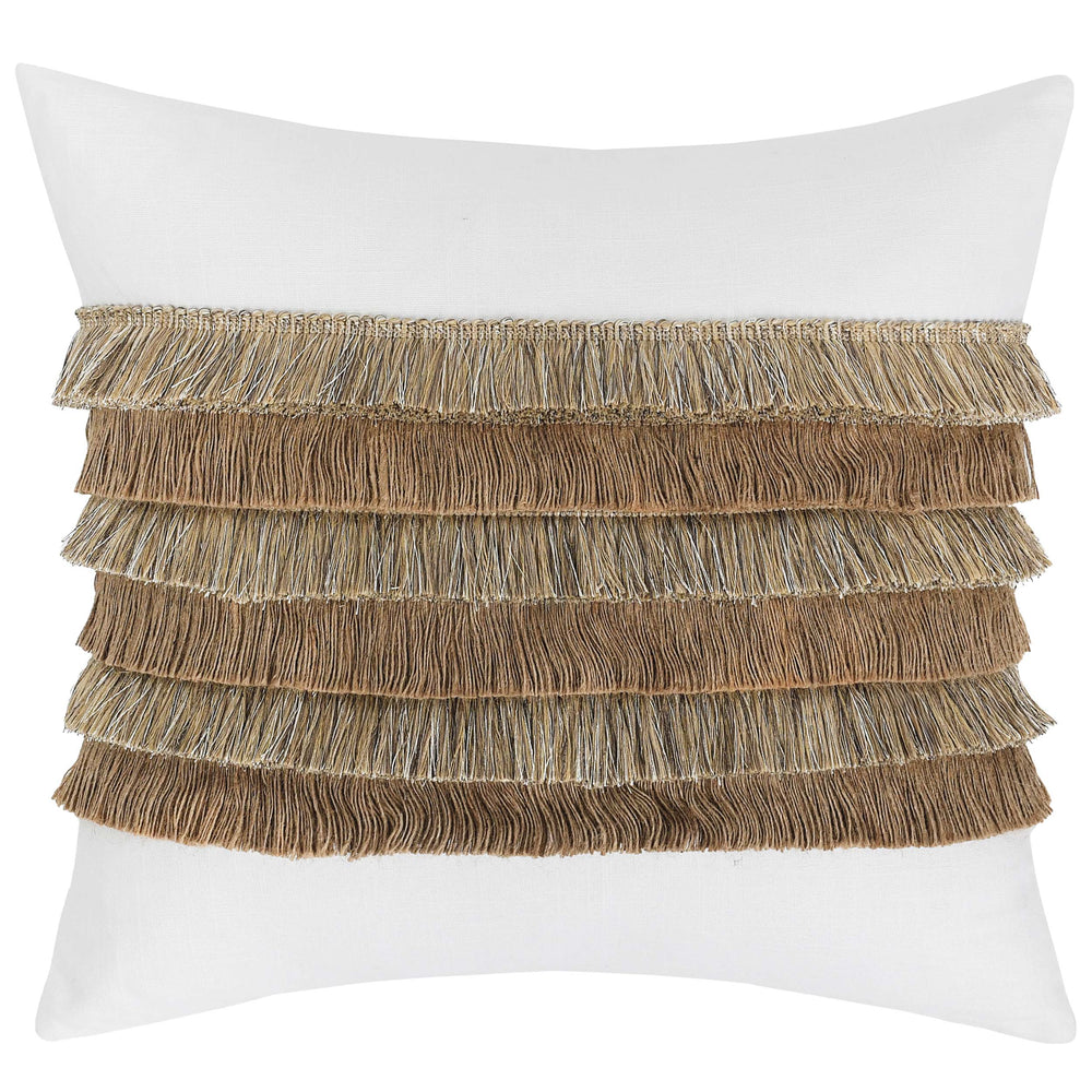 Safi Pillow, Ivory/Natural