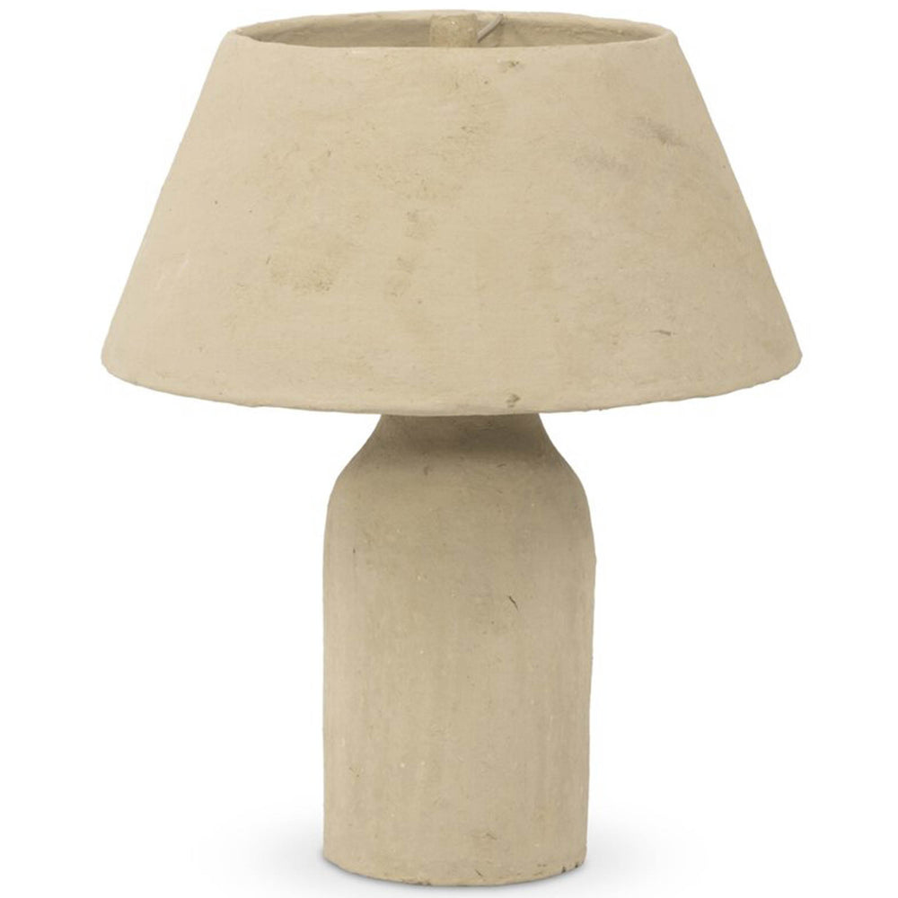 Sagredo Table Lamp, Light Paper Mache by Four Hands-Lighting-High Fashion Home