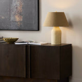 Sagredo Table Lamp, Taupe Boucle by Four Hands-Lighting-High Fashion Home