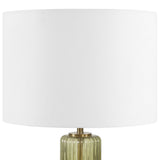 Saige Table Lamp, Olive Green-Lighting-High Fashion Home
