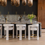 Saiko Counter Stool, Beige-Furniture - Dining-High Fashion Home