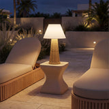 Sakina Chaise Lounge, Brown-Furniture - Chair-High Fashion Home