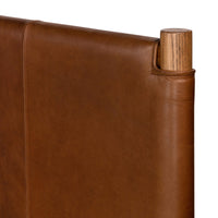 Salado Leather Bed, Heirloom Sienna