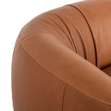 Saldana Leather Sofa, Lorento Cognac by Four Hands-Furniture - Sofas-High Fashion Home