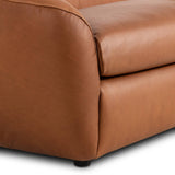 Saldana Leather Sofa, Lorento Cognac by Four Hands-Furniture - Sofas-High Fashion Home