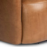 Salena Leather Swivel Chair, Sonoma Chestnut by Four Hands-Furniture - Chairs-High Fashion Home