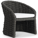 Salinas Arm Chair, Dark Umber-Furniture - Outdoor-High Fashion Home