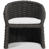 Salinas Arm Chair, Dark Umber-Furniture - Outdoor-High Fashion Home