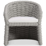 Salinas Arm Chair, Nordic Grey-Furniture - Outdoor-High Fashion Home