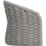 Salinas Arm Chair, Nordic Grey-Furniture - Outdoor-High Fashion Home