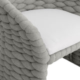 Salinas Arm Chair, Nordic Grey-Furniture - Outdoor-High Fashion Home