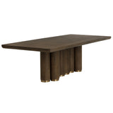 Salix Dining Table, Brown-Furniture - Dining-High Fashion Home
