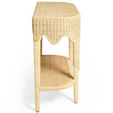 Sally Console Table, Natural Rattan-Furniture - Accent Tables-High Fashion Home