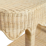 Sally Console Table, Natural Rattan-Furniture - Accent Tables-High Fashion Home