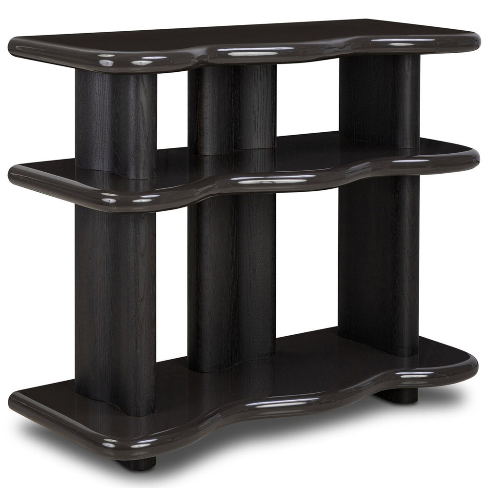 Salton Bookshelf, Black by Four Hands-Furniture - Storage-High Fashion Home