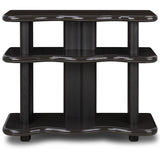 Salton Bookshelf, Black by Four Hands-Furniture - Storage-High Fashion Home