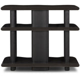 Salton Bookshelf, Black by Four Hands-Furniture - Storage-High Fashion Home
