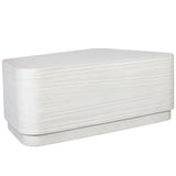 Saltwater Coffee Table, White-Furniture - Accent Tables-High Fashion Home