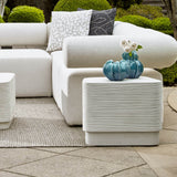 Saltwater Side Table, White-Furniture - Accent Tables-High Fashion Home