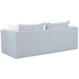 Salty Striped Outdoor Sofa, Blue-Furniture - Sofas-High Fashion Home