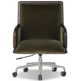 Samford Desk Chair, Surrey Olive by Four Hands-Furniture - Office-High Fashion Home