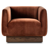 Samir Swivel Chair, Surrey Auburn by Four Hands-Furniture - Chair-High Fashion Home