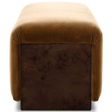 Samsoe Accent Bench, Surrey Ochre by Four Hands-Furniture - Benches-High Fashion Home