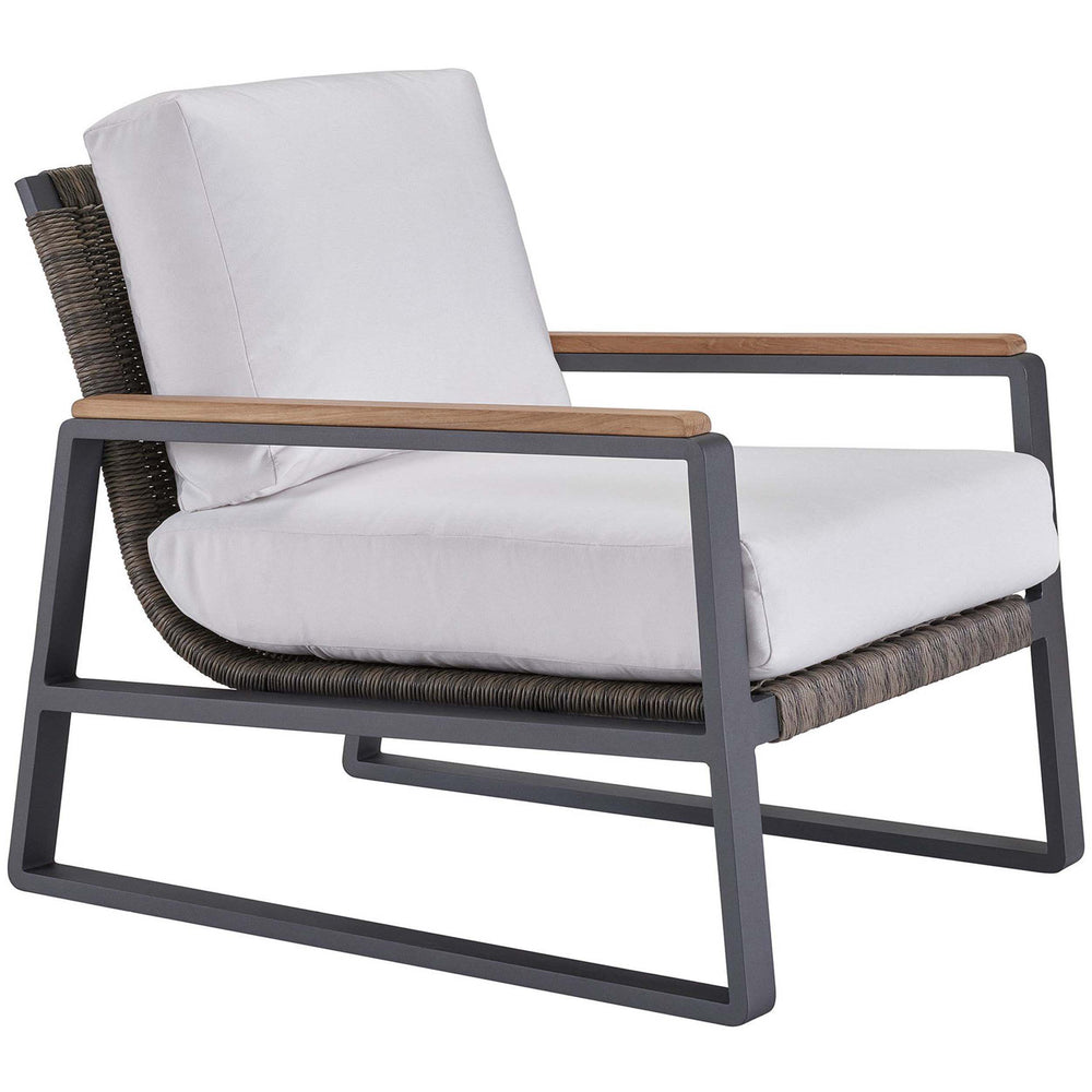 San Clemente Outdoor Chair, Canvas Natural/Carbon-Furniture - Outdoor-High Fashion Home
