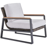 San Clemente Outdoor Chair, Canvas Natural/Carbon-Furniture - Outdoor-High Fashion Home