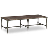 Sandra Coffee Table, Smoke/Russet Marble by Four Hands-Furniture - Accent Tables-High Fashion Home