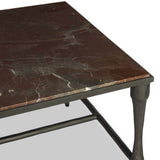 Sandra Coffee Table, Smoke/Russet Marble by Four Hands-Furniture - Accent Tables-High Fashion Home