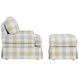 Sanibel Ottoman, Pattern-Furniture - Chairs-High Fashion Home
