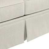 Sanibel Sofa, Cream-Furniture - Sofas-High Fashion Home