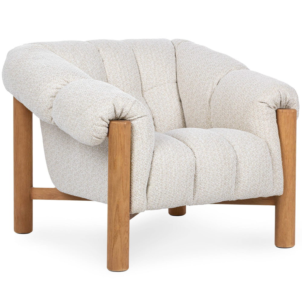 Sansa Chair, Cream-Furniture - Chairs-High Fashion Home