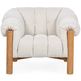 Sansa Chair, Cream-Furniture - Chairs-High Fashion Home