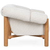 Sansa Chair, Cream-Furniture - Chairs-High Fashion Home