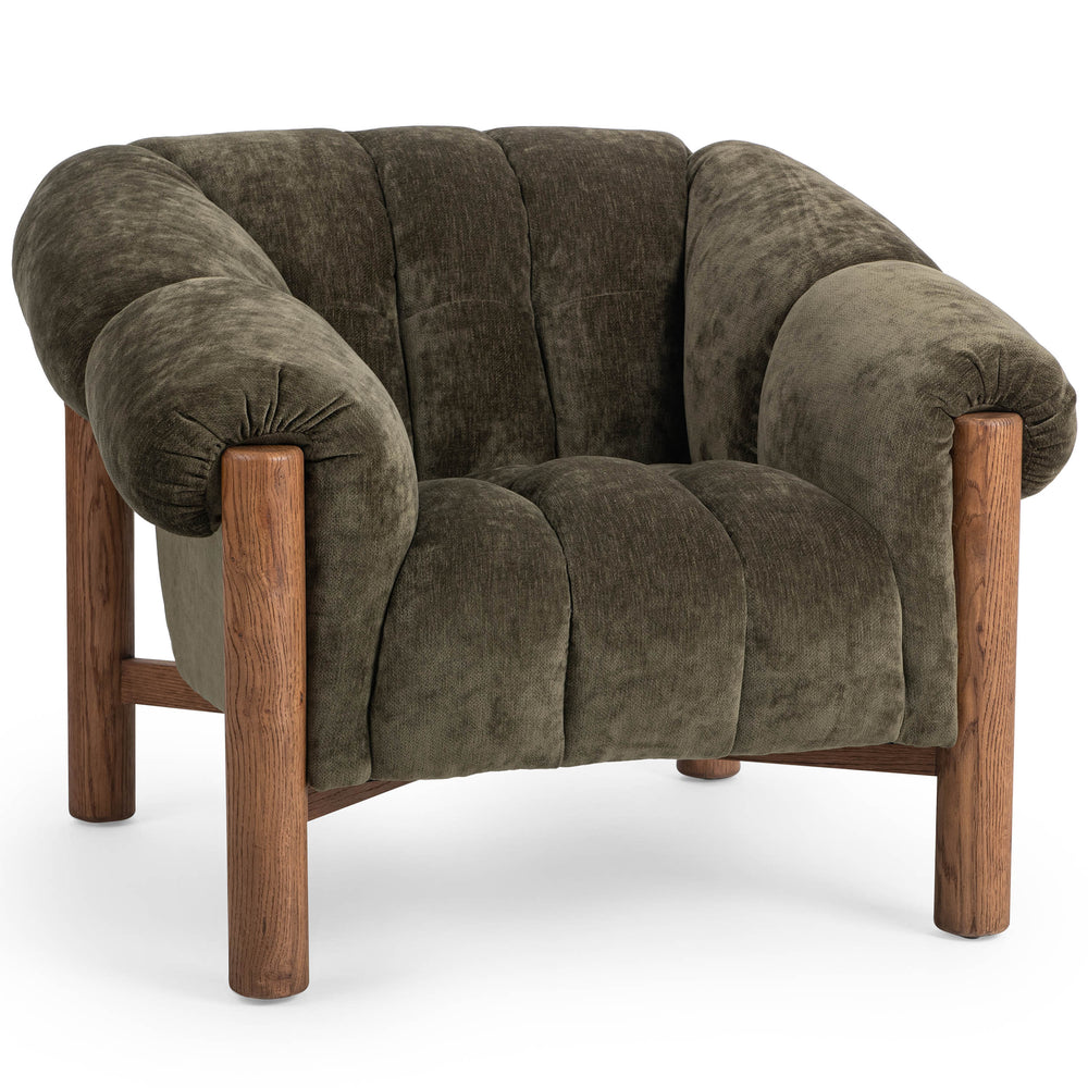 Sansa Chair, Olive Green-Furniture - Chairs-High Fashion Home