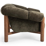 Sansa Chair, Olive Green-Furniture - Chairs-High Fashion Home