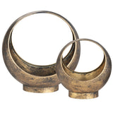 Sansa Containers, Gold, Set of 2-Accessories-High Fashion Home