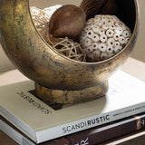 Sansa Containers, Gold, Set of 2-Accessories-High Fashion Home