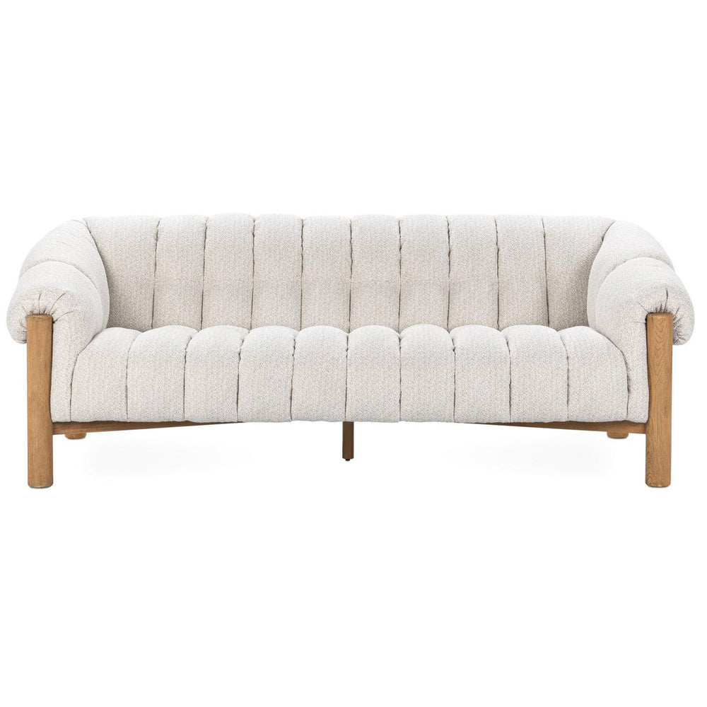 Sansa Sofa, Cream-Furniture - Sofas-High Fashion Home