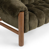 Sansa Sofa, Olive Green-Furniture - Sofas-High Fashion Home