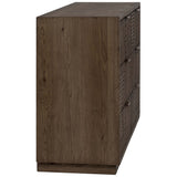 Santa Clara 6 Drawer Dresser, Toasted Brown-Furniture - Bedroom-High Fashion Home