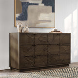 Santa Clara 6 Drawer Dresser, Toasted Brown-Furniture - Bedroom-High Fashion Home