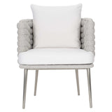 Santa Cruz Outdoor Arm Chair, Nordic Grey