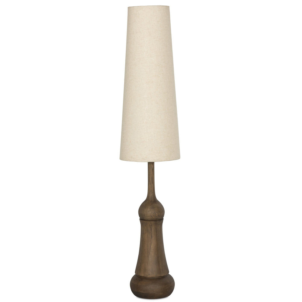 Santano Floor Lamp, Fawn Oak by Four Hands-Lighting-High Fashion Home