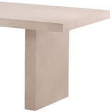 Santino Outdoor Dining Table, Sand-Furniture - Outdoor-High Fashion Home