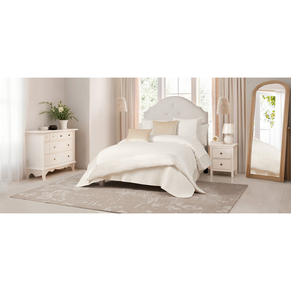 Santorini Duvet, Ivory-Accessories-High Fashion Home