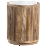 Santorini End Table, Natural-Furniture - Accent Tables-High Fashion Home