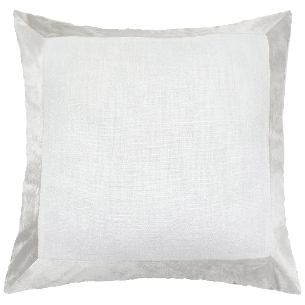 Santorini Euro Sham, Ivory-Accessories-High Fashion Home